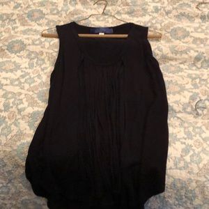 Black tank top